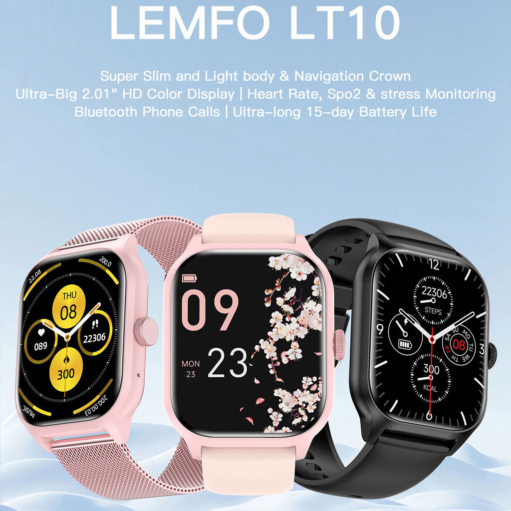 Multifonctionnel Bluetooth Appel Heart Rate Blood Pression Surveillance du sommeil Santé sportive
