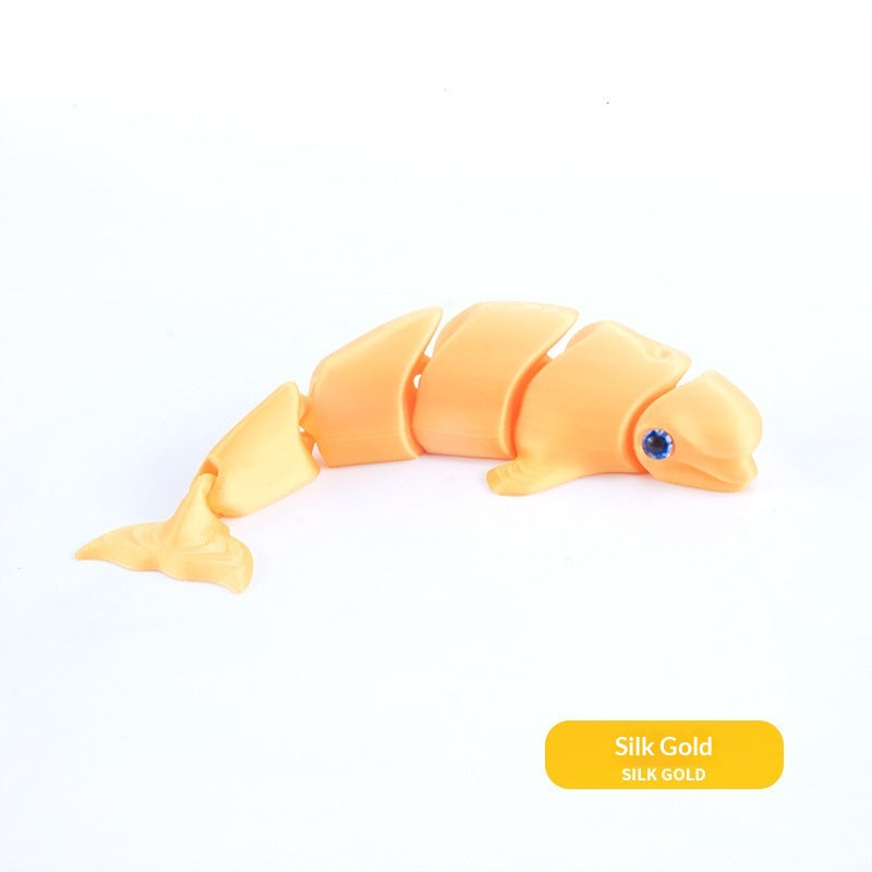 Jouet d'ornement d'oeil simulé Baleine décorative
