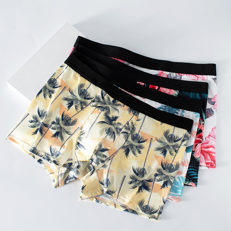 Sous-vêtements Hommes Mode Impression Pantalon Arrow Sports Boxer Loose Confortable
