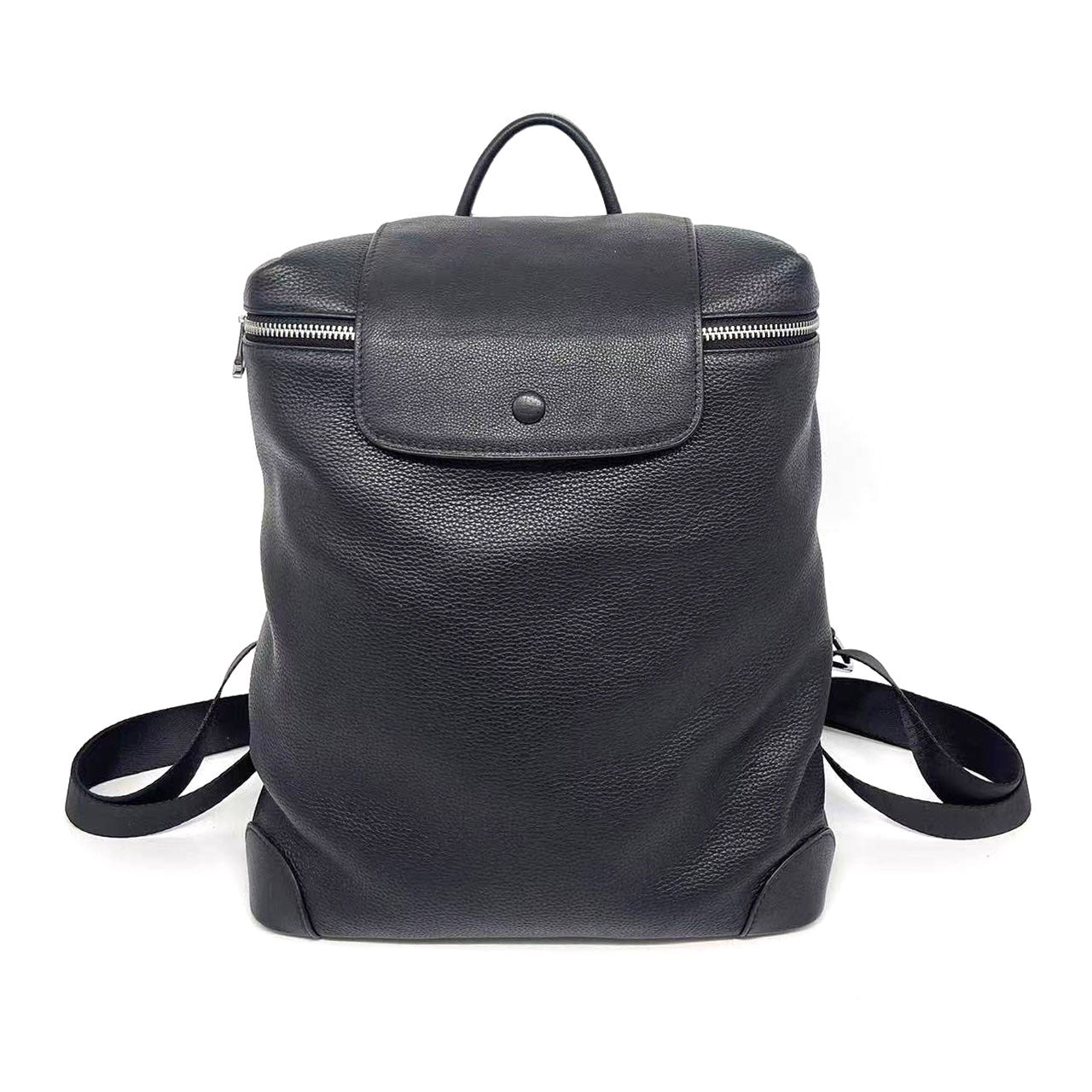 Sac à dos en cuir léger de grande capacité