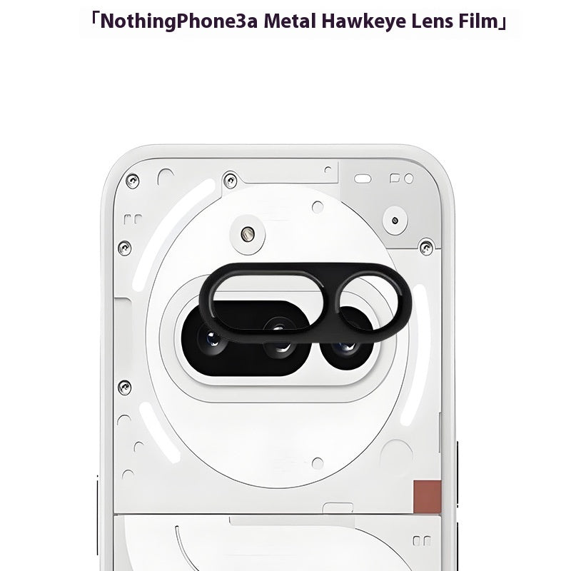 Stickers Lentille de protection pour téléphone portable Split Transparent Tempered