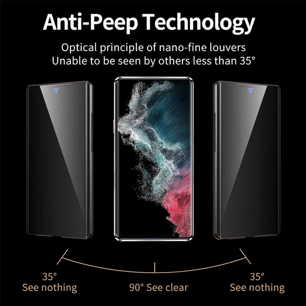 Boîtier de téléphone étanche Ensembles magnétiques en verre double face en métal