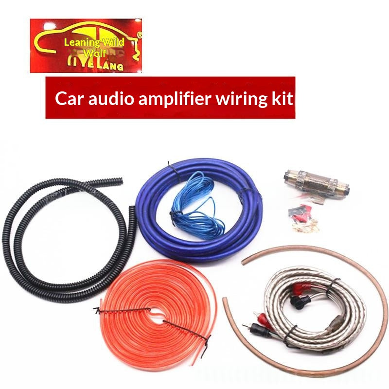 Câbles audio en cuivre pur Câbles haute puissance et câbles audio enthousiastiques de voiture