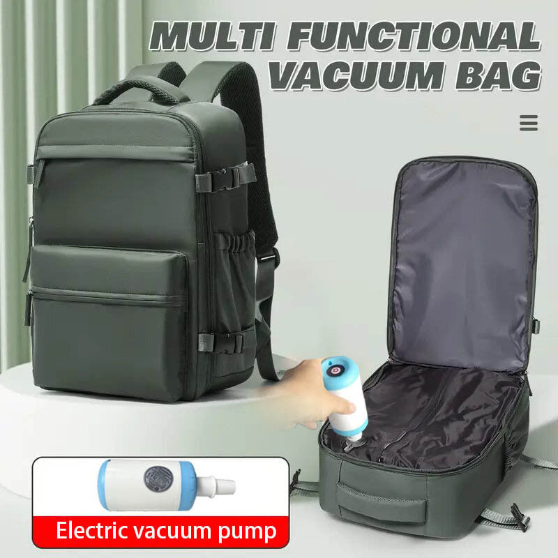 Compression sous vide minimaliste femelle Sac à dos de grande capacité