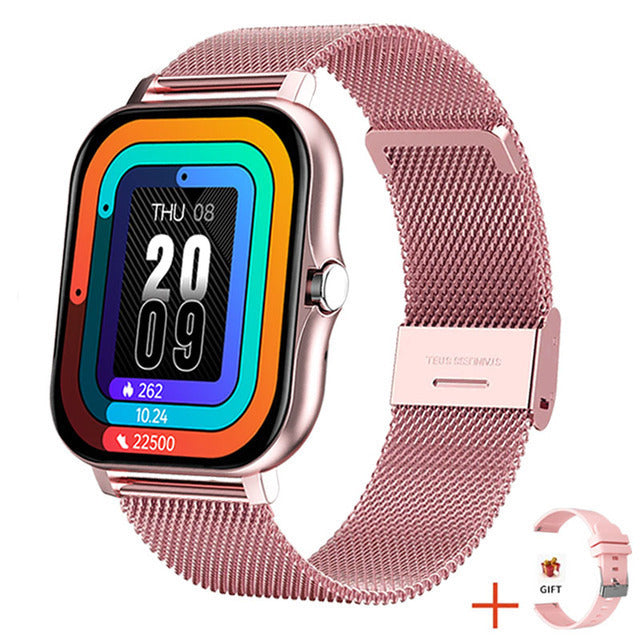 Y13 Smart Watch Pedomètre Surveillance de la fréquence cardiaque Appel compatible Bluetooth