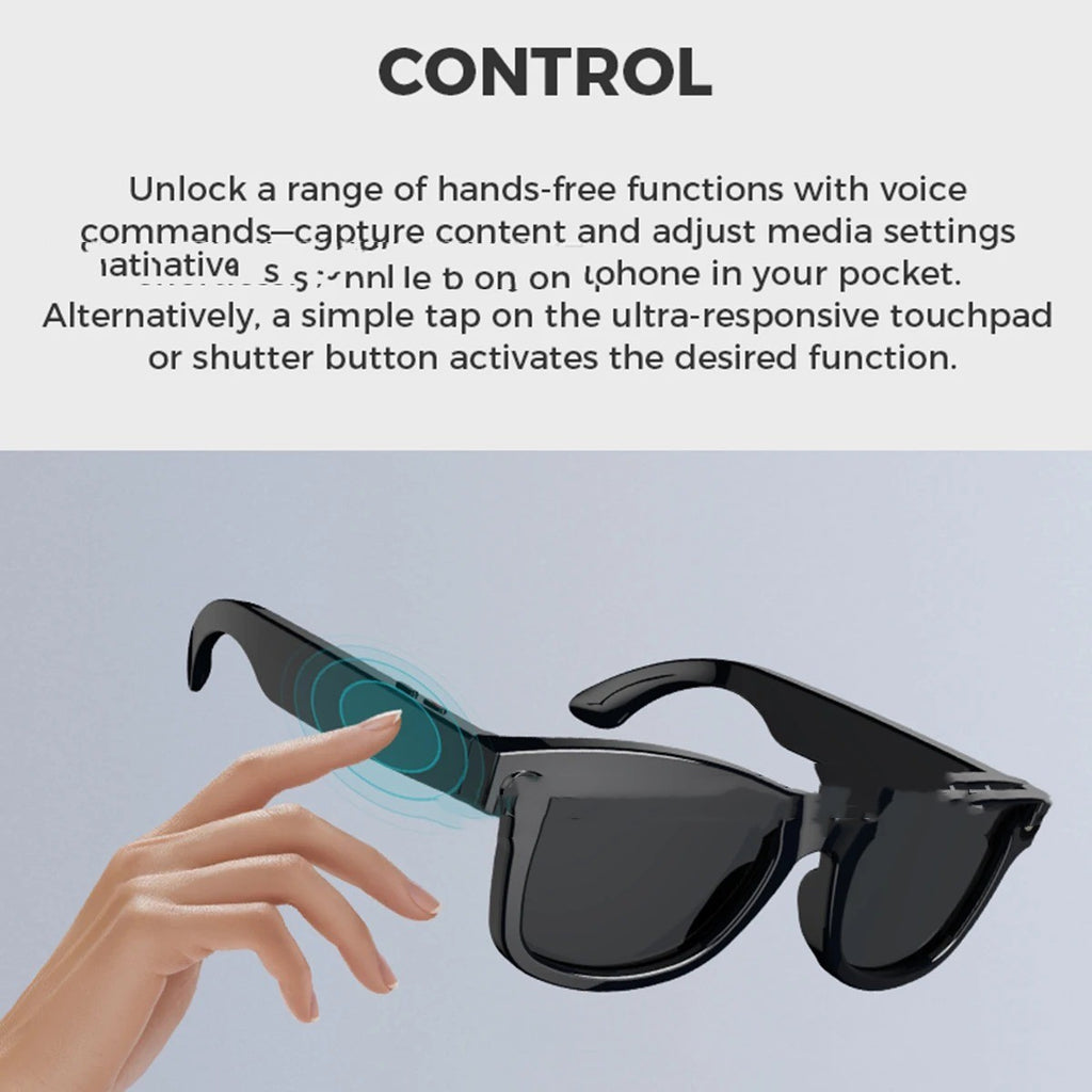 Lunettes de soleil AI Les lunettes de soleil peuvent appeler la vidéo
