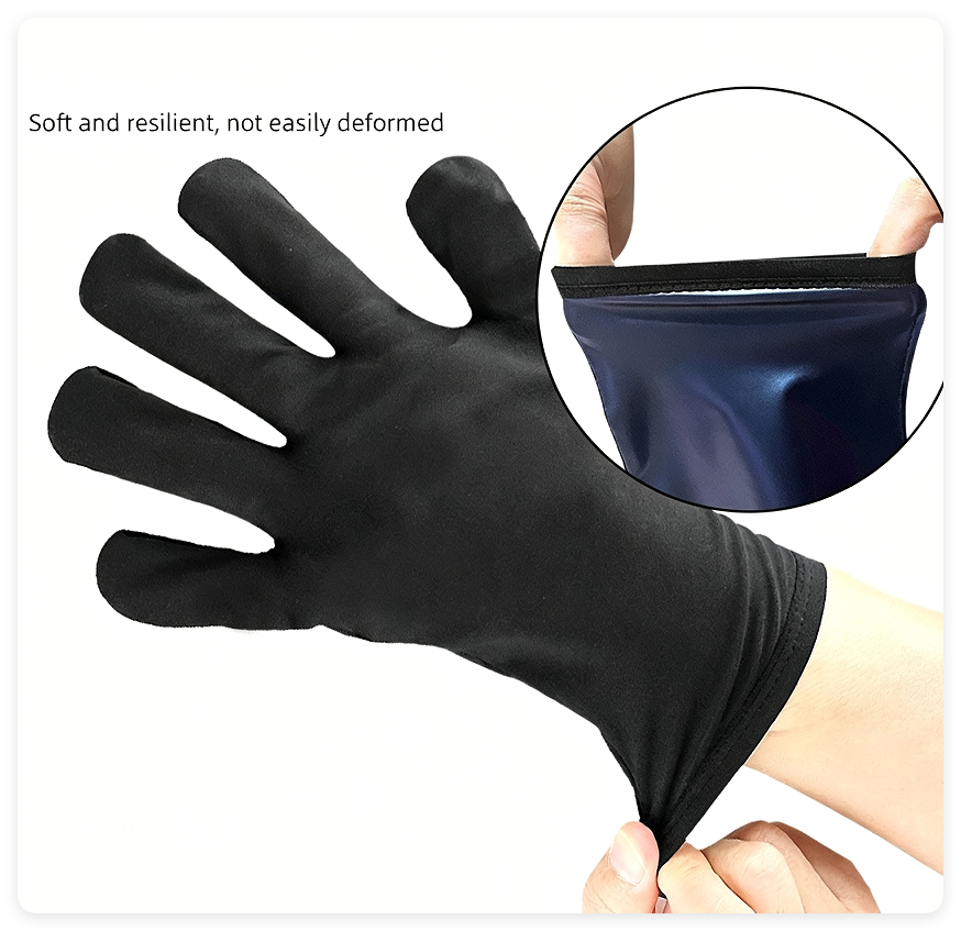 Gants de sauna revêtus de PU, à usage domestique transfrontalière