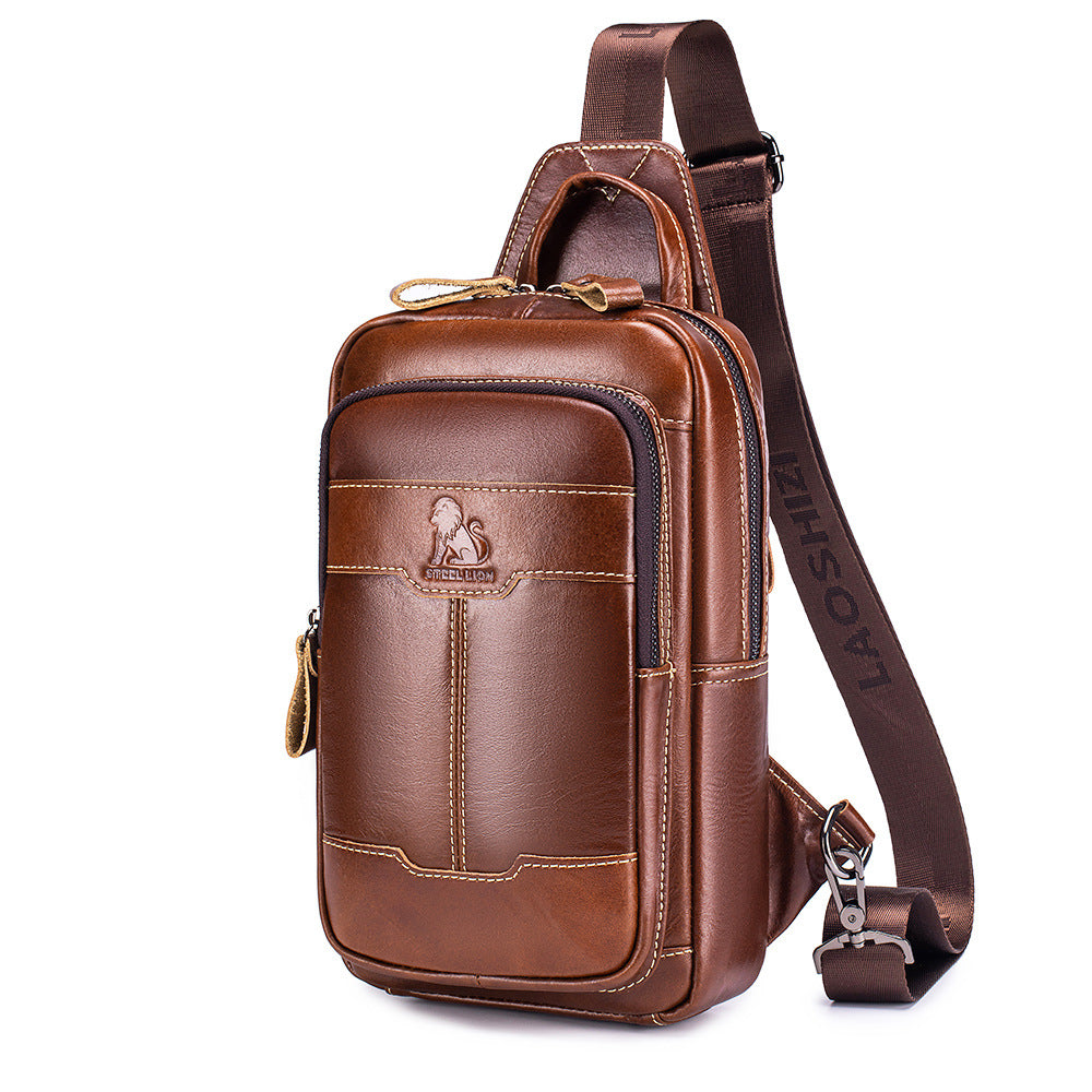 Sac de poitrine pour hommes Sac de corps à épaule unique