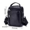 Sac de messager en cuir pour hommes