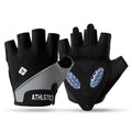 Cyclisme Fitness en plein air demi-doigt Protection solaire Pêche Gants minces en soie de glace