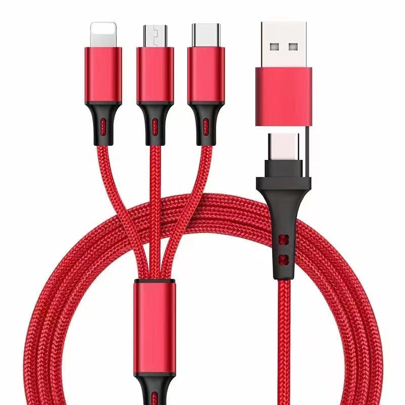 PD 2-en-3 Câble de recharge rapide pour téléphones
