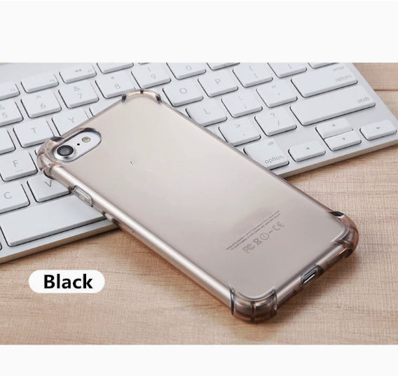 Coque de téléphone Airbag Drop-Proof transparent Silicone housse de protection douce