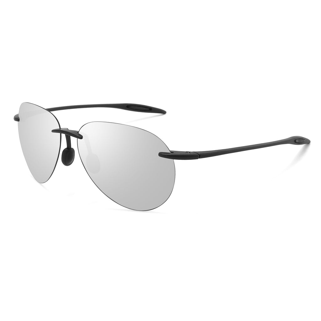 Lunettes de soleil rétro polarisé ultra-légères