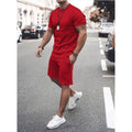 European and American Ebay Homme d'été Shorts à manches courtes Suit Sports Casual Men's Fash