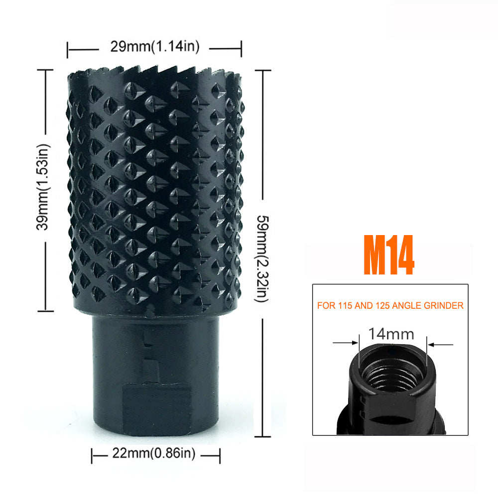 Robinet de broyage de la tête de broyage d'angle multifonctions