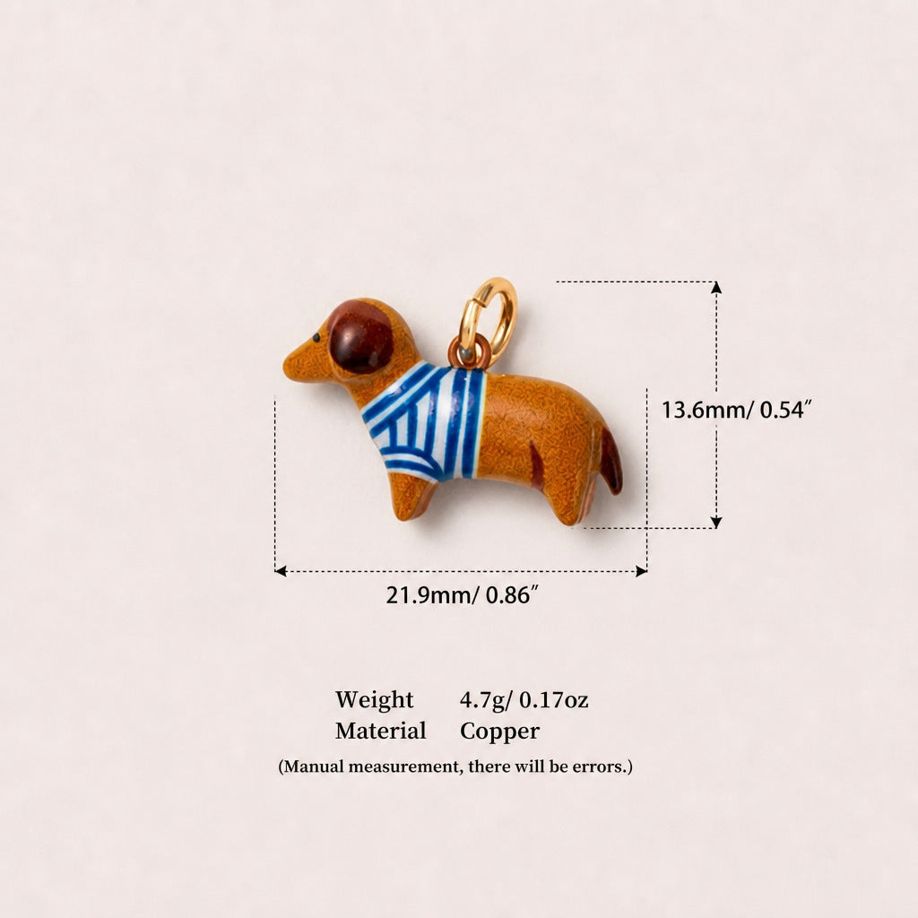 Collier mignon petit pendentif animal