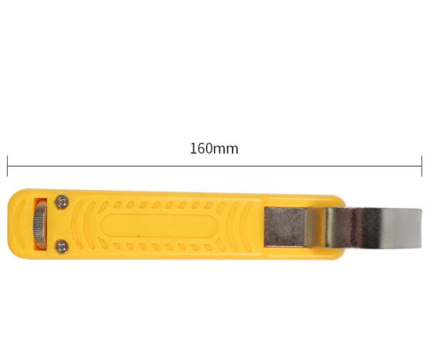 LY25-1 Ajustable Stripper de fil rond en PVC Electrician's Couteau