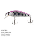Long jet submergé Minoluya Bait Micro Objet Cheval Bouche Blanc Barre Faux