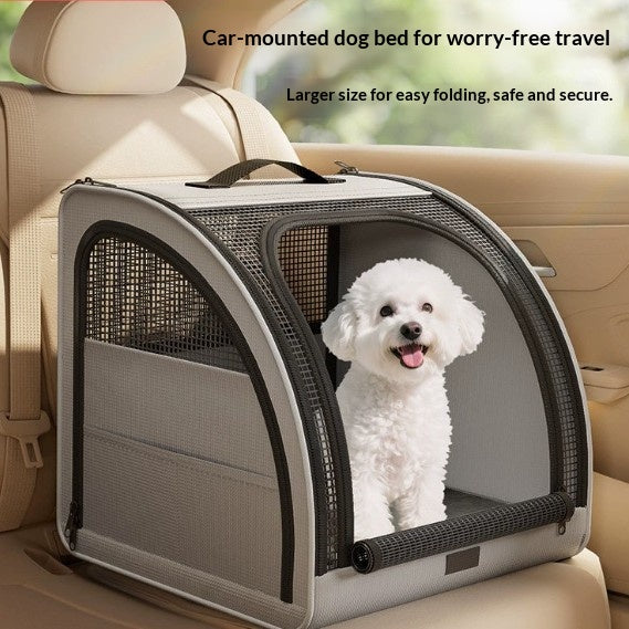 Kennel de voiture pour chiens épais, amovibles et lavable
