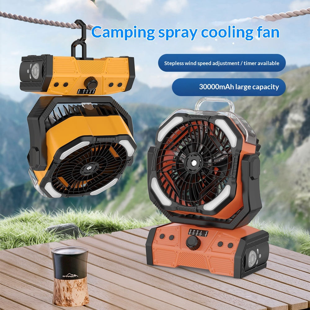 Ventilateur de spray de camping extérieur ultra longue durée