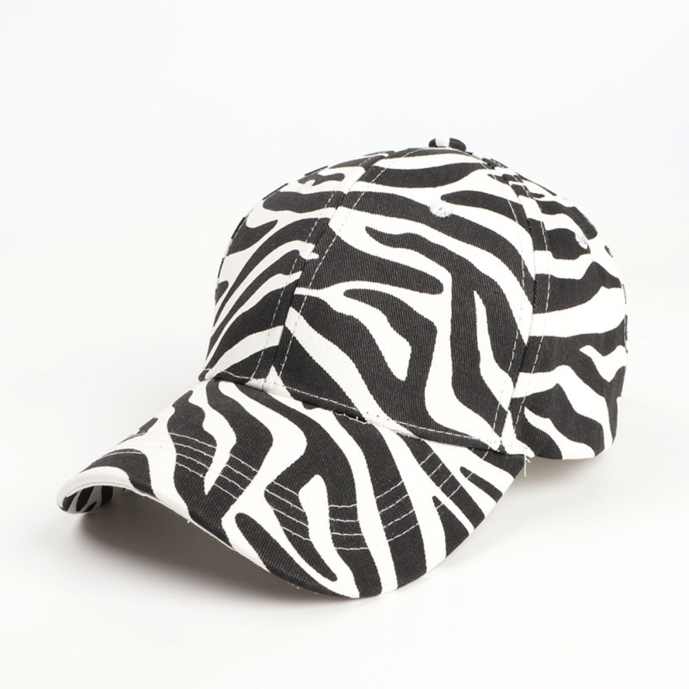 Le zébré imprimé ajustable mode et versatile style chapeau Bowler est approprié Fo