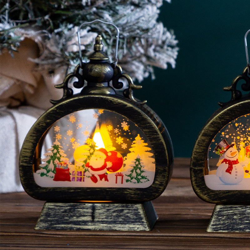 Décoration de Noël Fournitures Lampe Portable pour Enfants