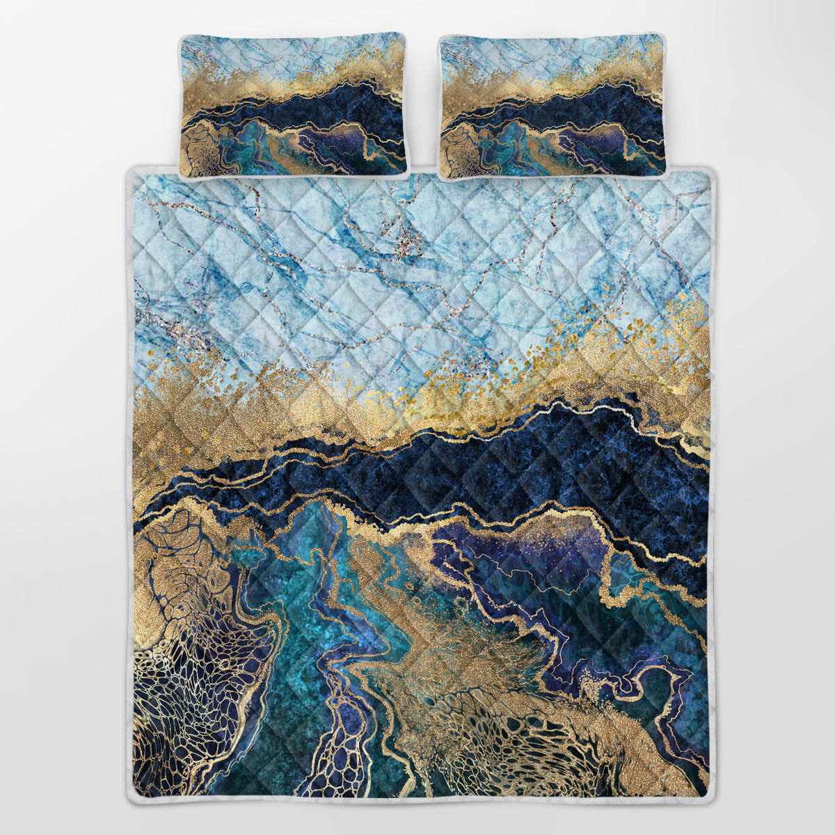 Set of marble patches