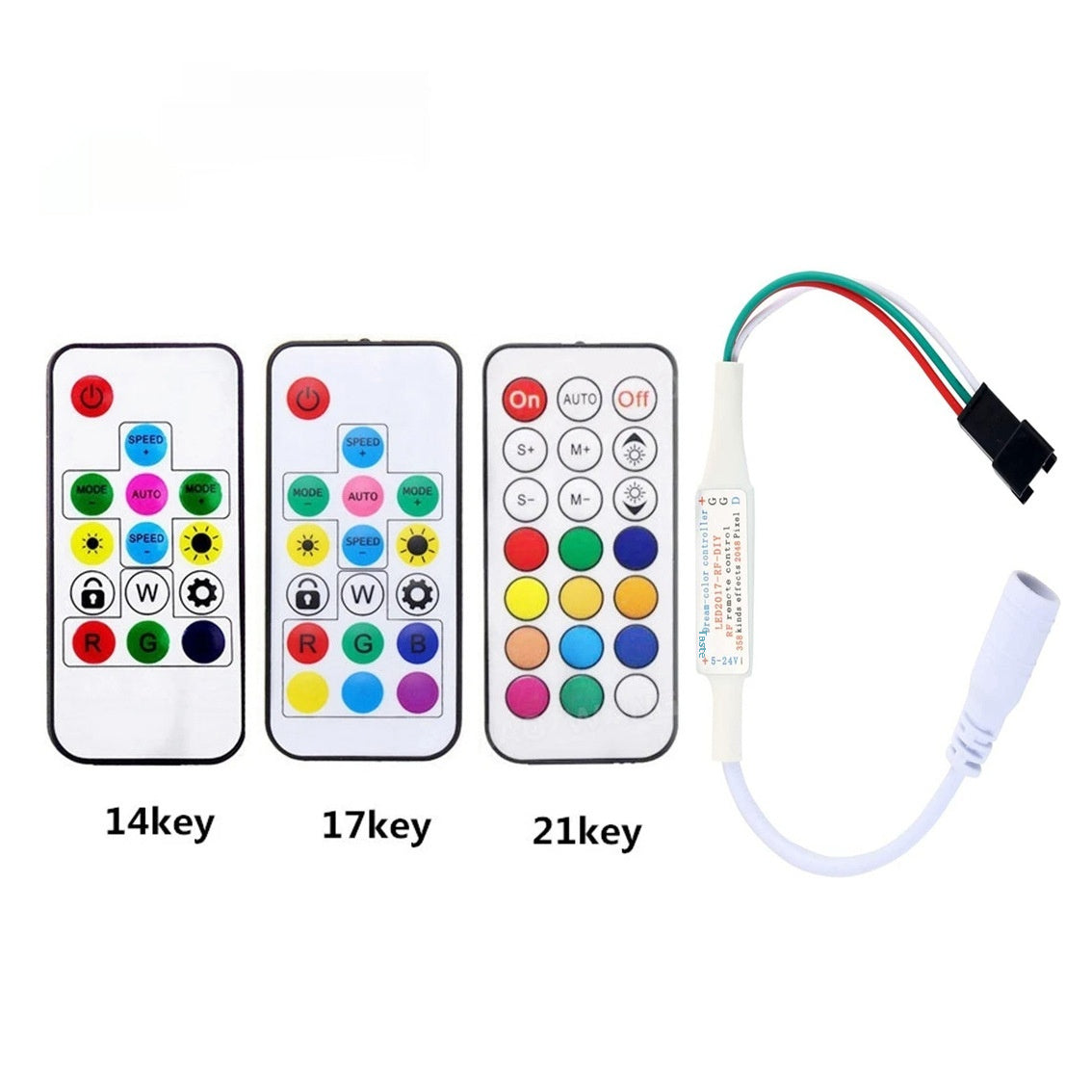 Contrôleur de couleur magique Couleur complète Lumière LED