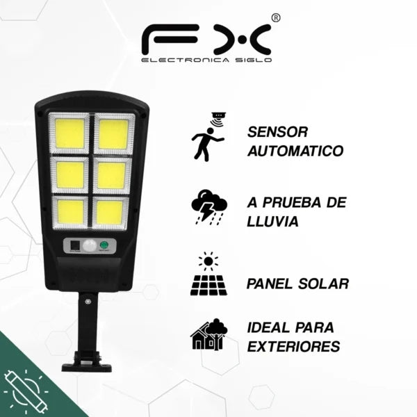 Lumières solaires de jardin - 6 Led