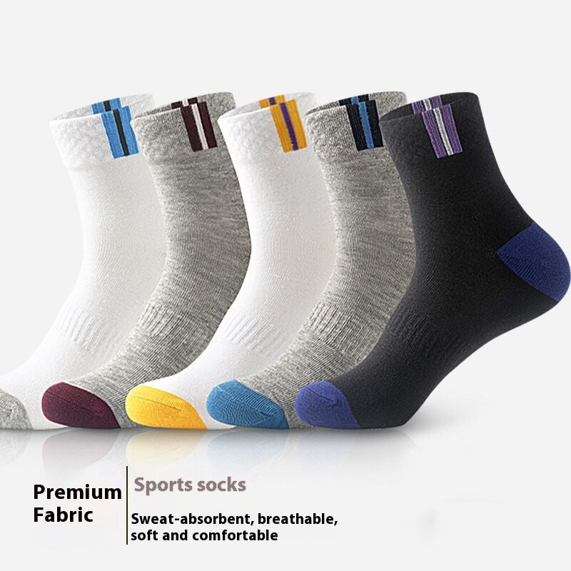 Chaussettes masculines désodorisantes de basketball de sport