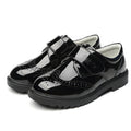 Garçons Chaussures en cuir Campus étudiant Black British Style
