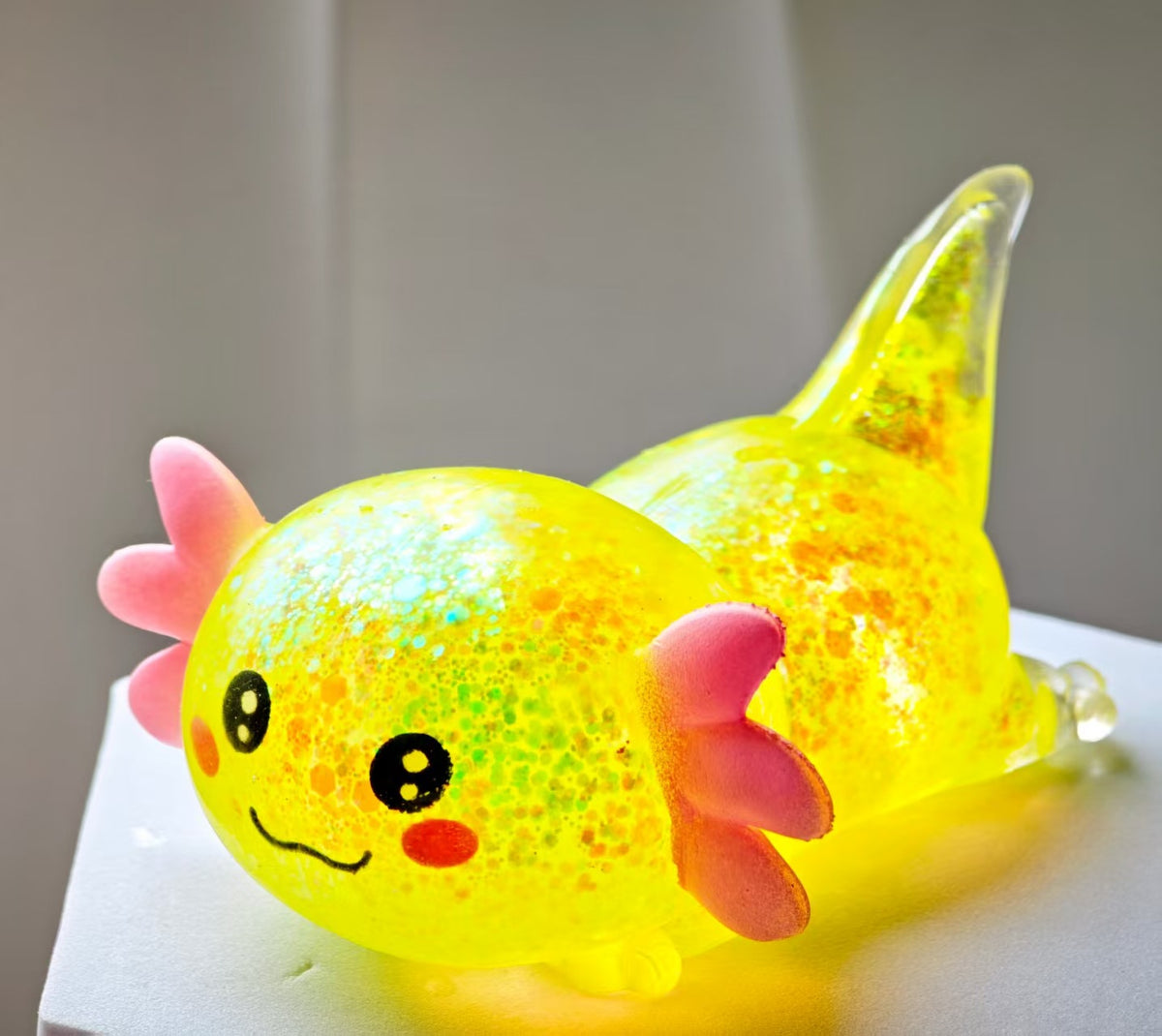 Axolotl Squishy Toy