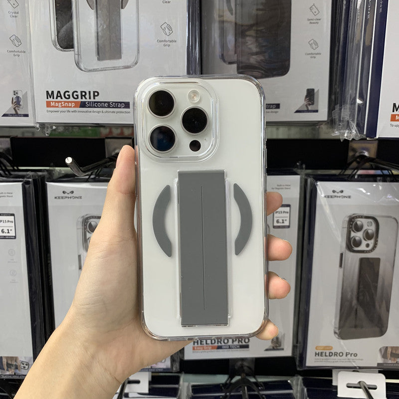 Boîtier de téléphone magnétique de 15 pouces avec protection de chute intégrale du corps