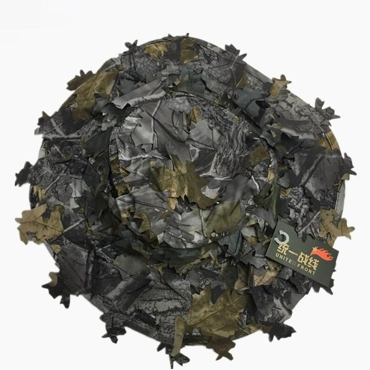 Chapeau chinois d'éventail militaire de plein air bionique Dome Camouflage