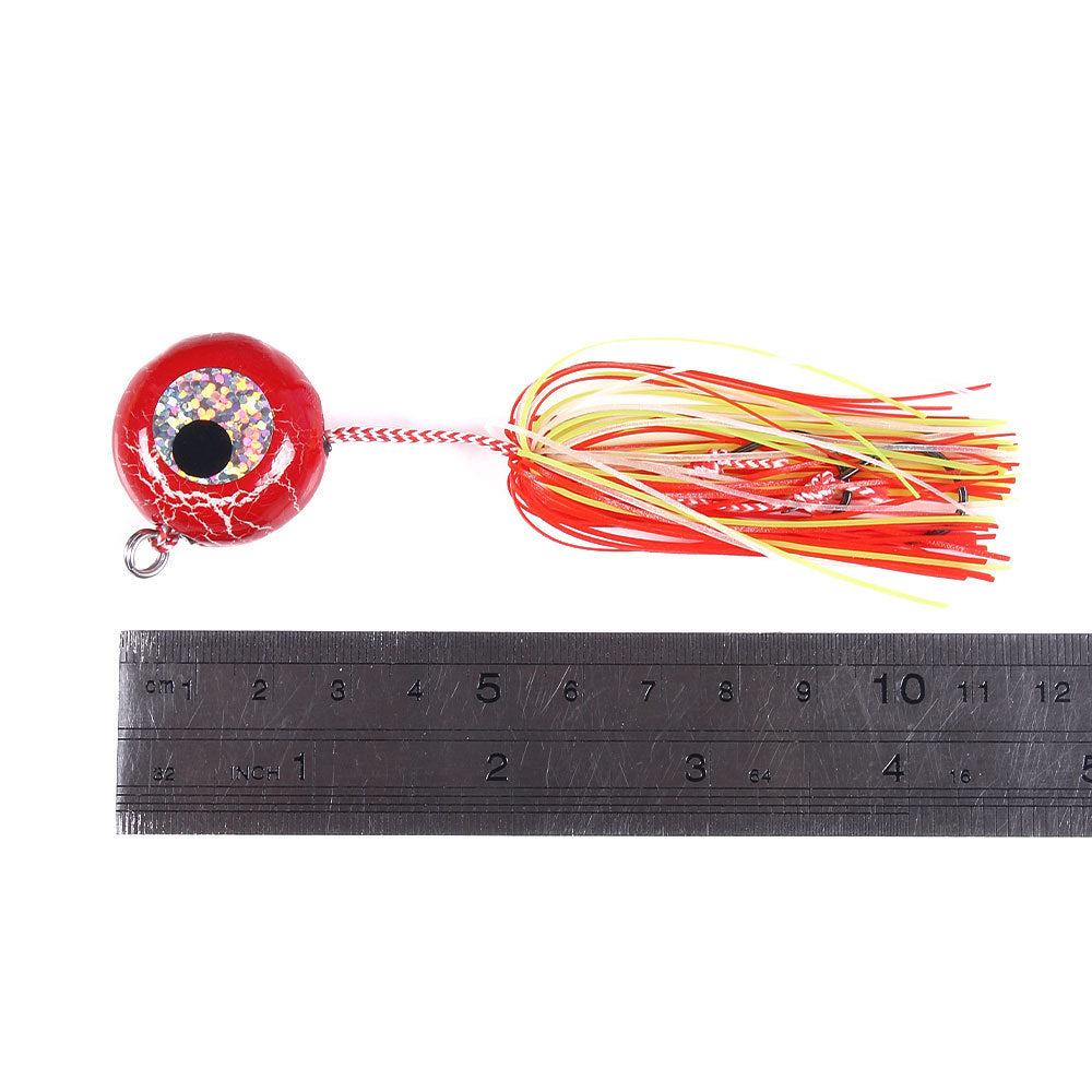 Lead Sinker Multi-color Big Head Lead Bait 80g Sea Fishing Crochet Lead Head Lure