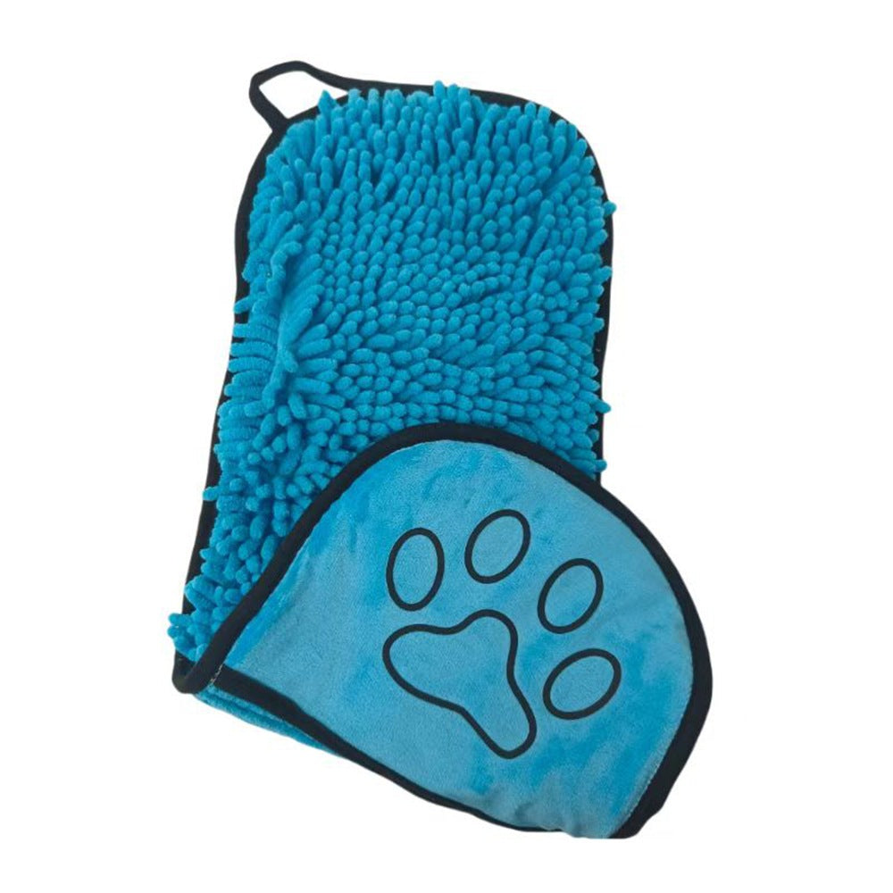 Serviette de bain pour animaux de compagnie