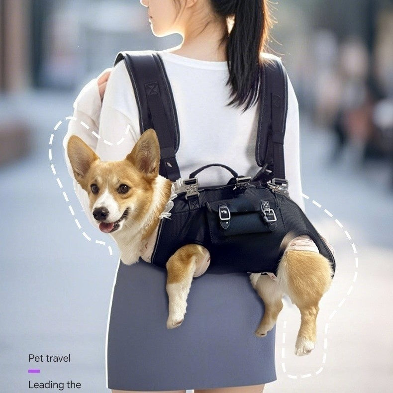 Sac à dos pour chien de corps croisés