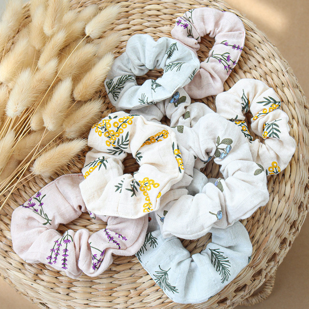 Anneau de cheveux parent enfant Ensemble de fleur de tête combiné