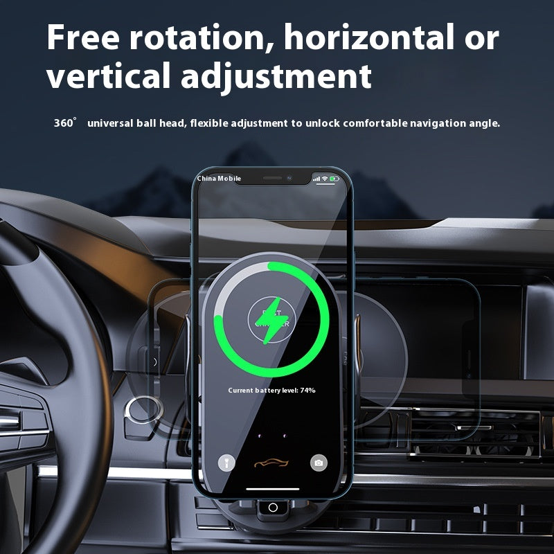 66W Fast Wireless Car Charger for Phone