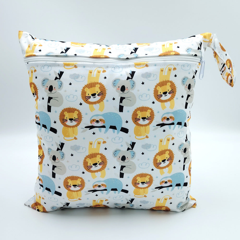 Sac à couches pour bébés imprimé par dessin animé