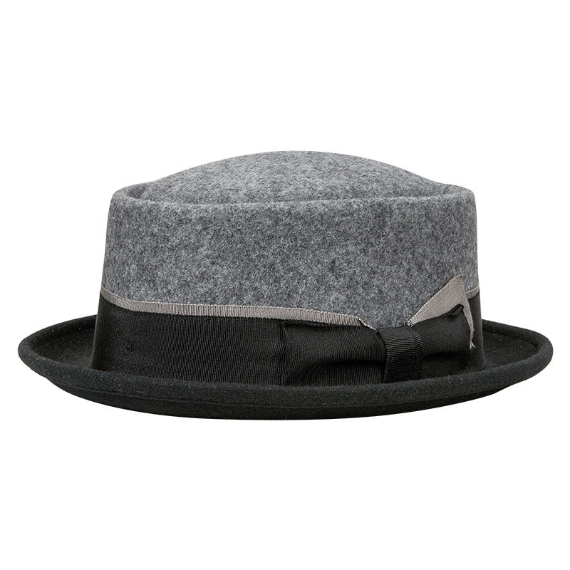 Chapeau en laine Vintage style britannique