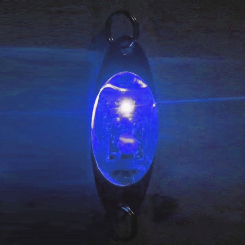 Bouton Batterie Fish Lure Lampe Électronique Lure Lurale Pêche Lure