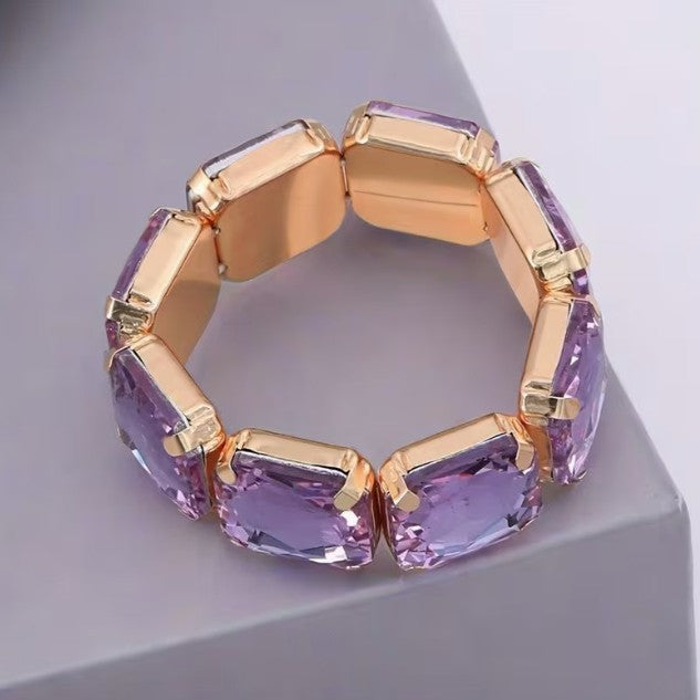 Bracelet minimaliste irrégulier Hip-Hop pour femmes