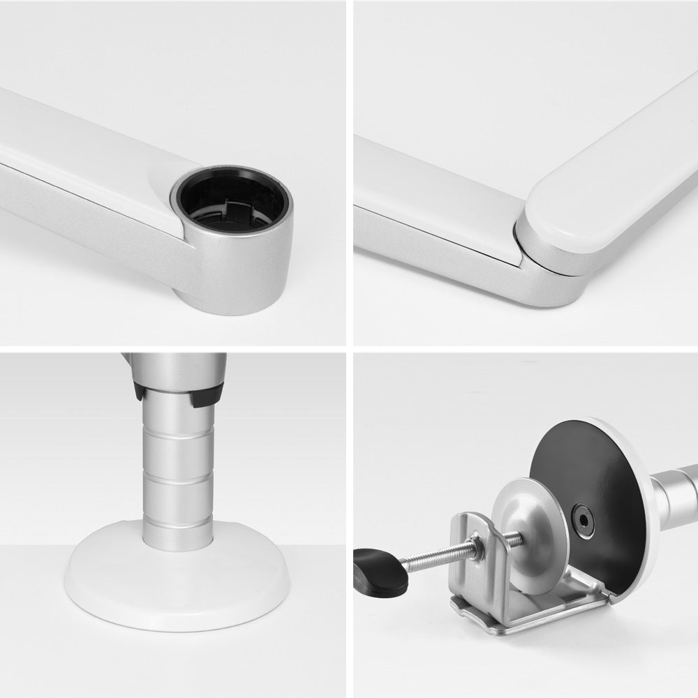 Support d'ordinateur portable en alliage d'aluminium Support de tablette à double bras
