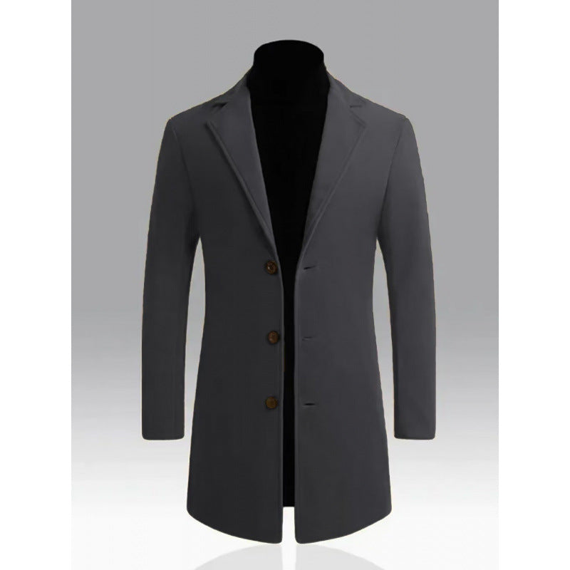 Men's Loose and Confortable Trench Coat