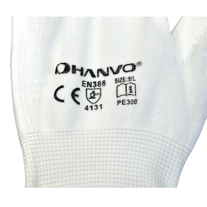 Gants enduits Pu Gants de travail résistants à l'usure