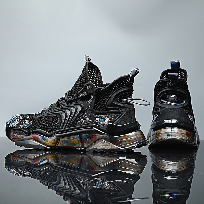 Respirant mince Mesh Sports et loisirs Running Basketball Chaussures