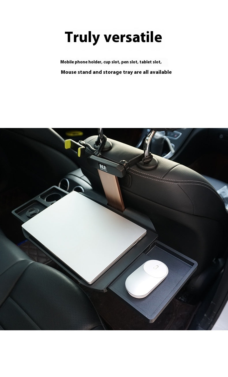 Table de salle à manger de voiture Siège arrière pliant Table de table pour ordinateur portable