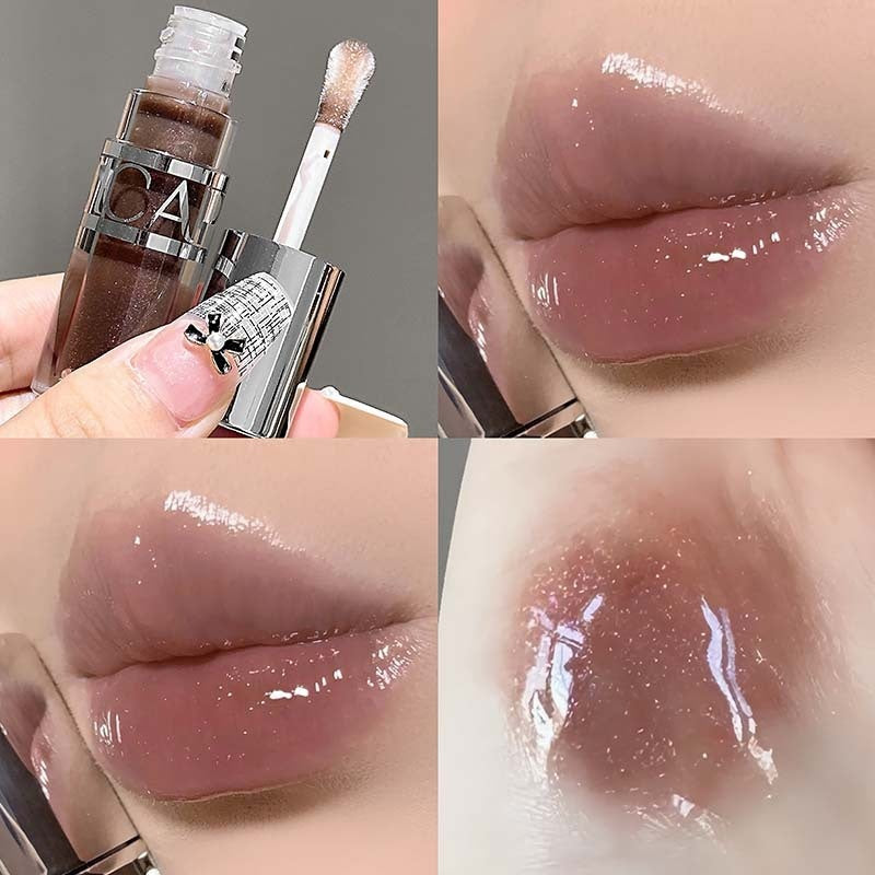 Un radiant hydratant et un lip gloss hydratant avec une finition miroir de style Dewy