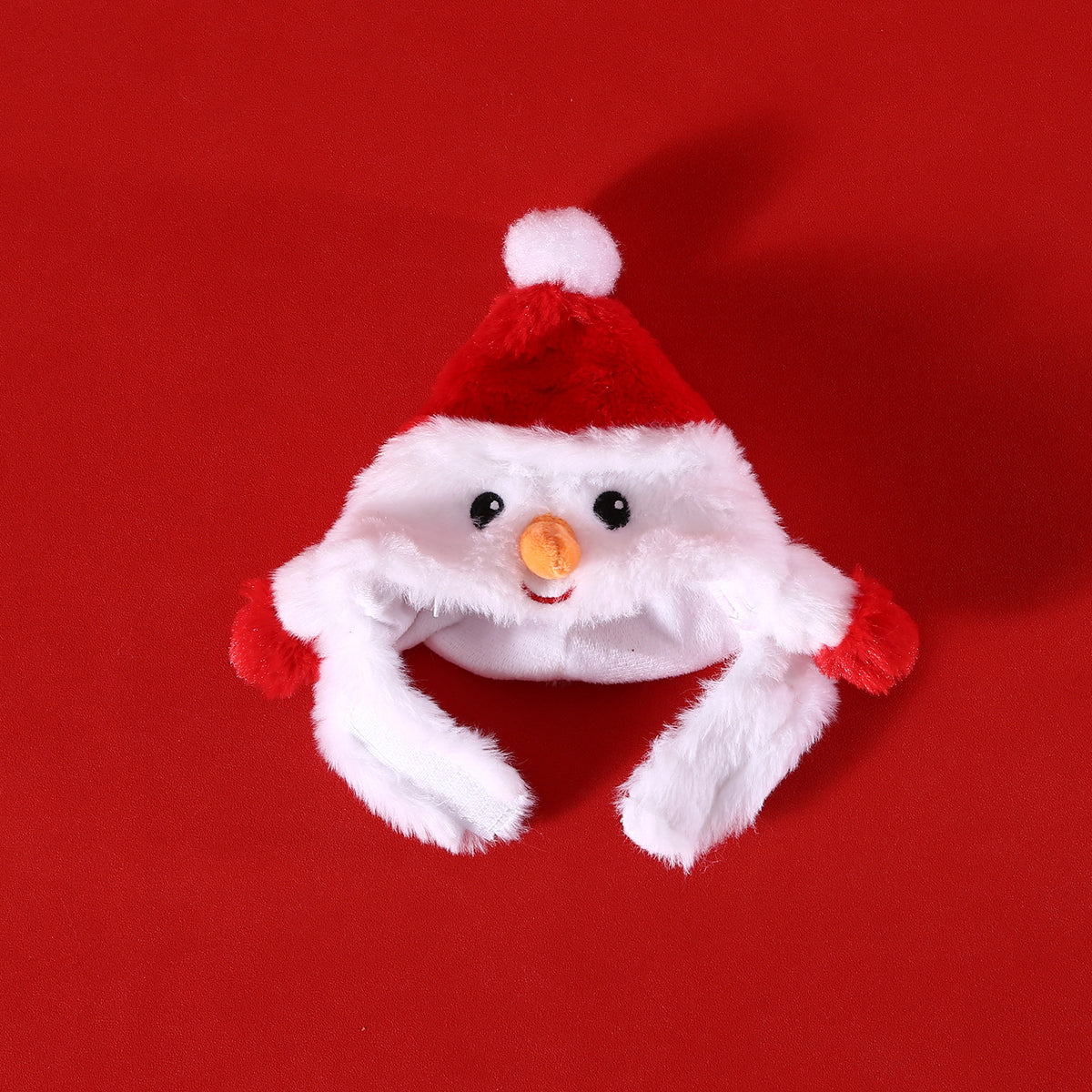 Chapeau de Noël de chat Petit Dogcat en peluche